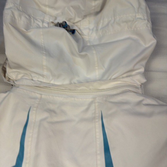 Trespass Protekt Waterproof Windproof, Ski Snow Hooded White Jacket Women's Sz L - Picture 11 of 16